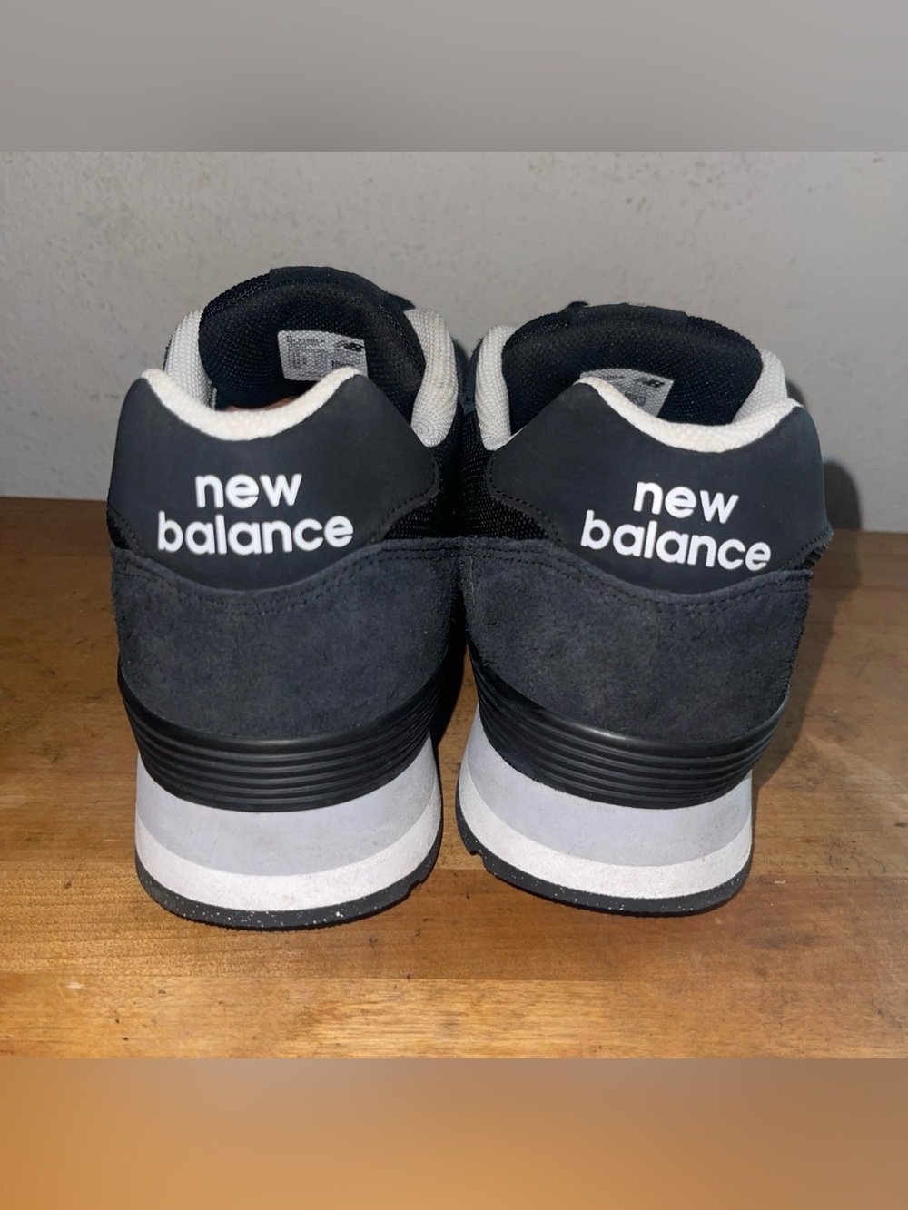 New Balance Men’s 515 Running Jogging Sneakers Black/White Suede Sz 12 - Picture 11 of 13